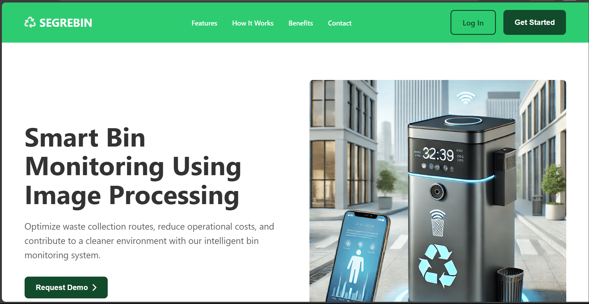 Mobile app interface